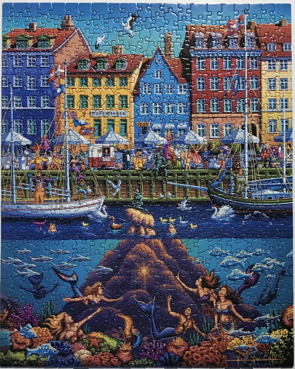 Copenhagen-SOLD - Dowdle puzzle collectible [Barcode 671095003667] - Main Image 2