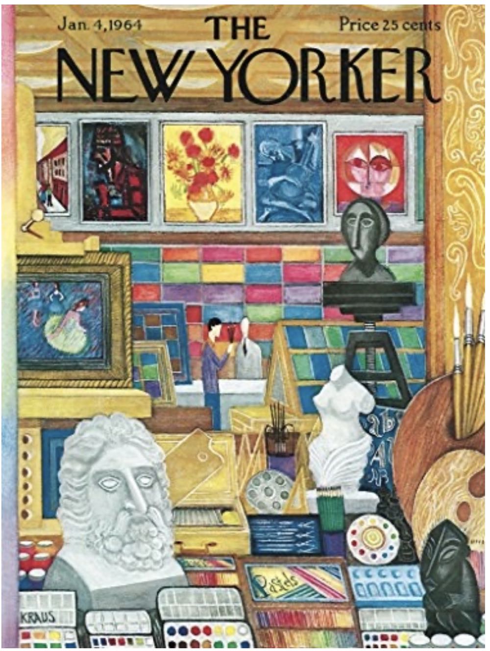 Art Shop - New York Puzzle Company puzzle collectible [Barcode 819844013745] - Main Image 2