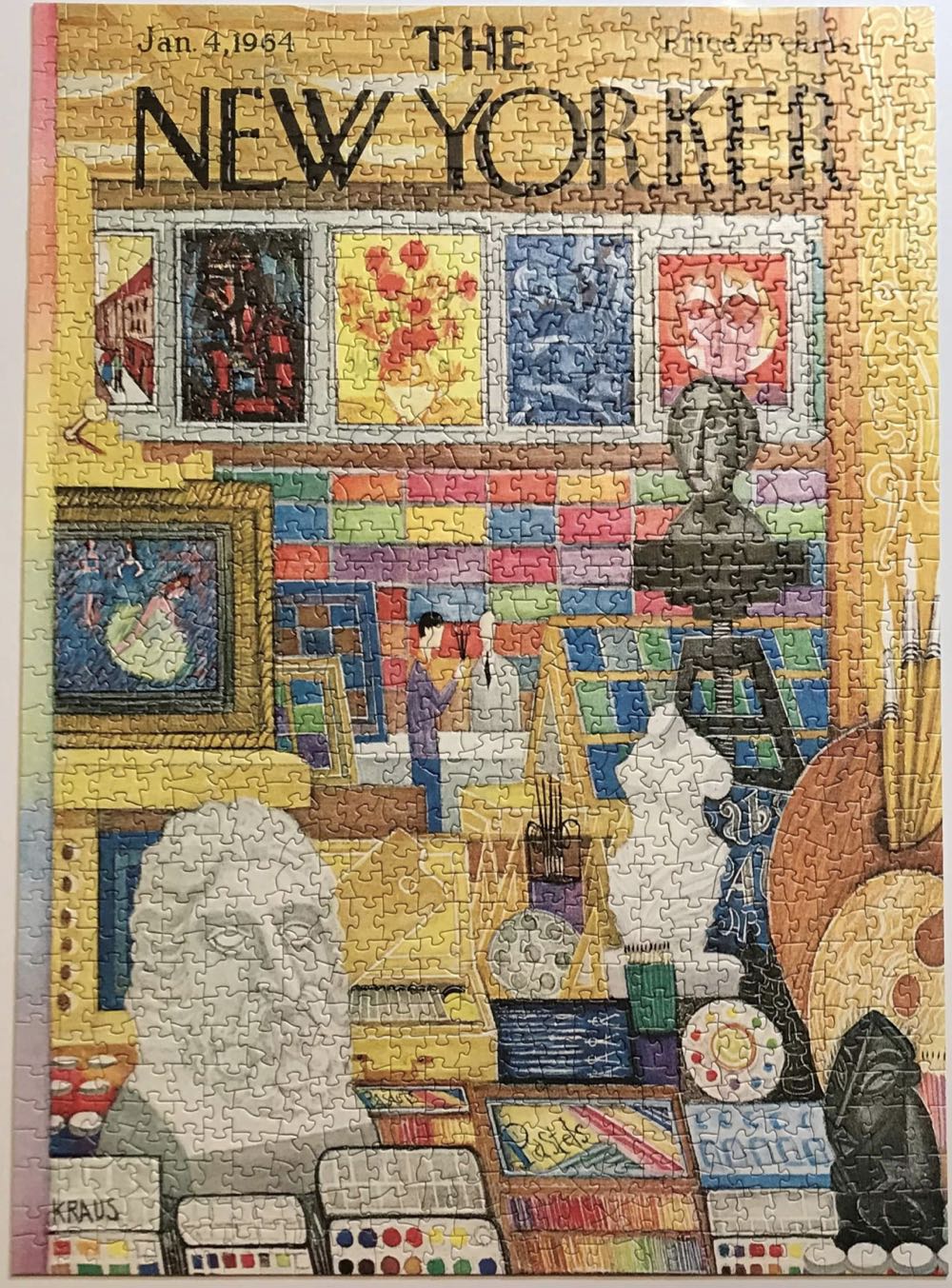 Art Shop - New York Puzzle Company puzzle collectible [Barcode 819844013745] - Main Image 3