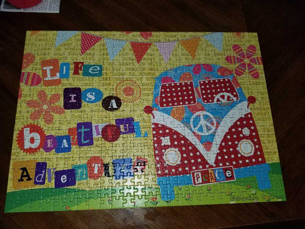 Life Is A Beautiful Adventure (SOLD) - Educa puzzle collectible [Barcode 8412668162785] - Main Image 2