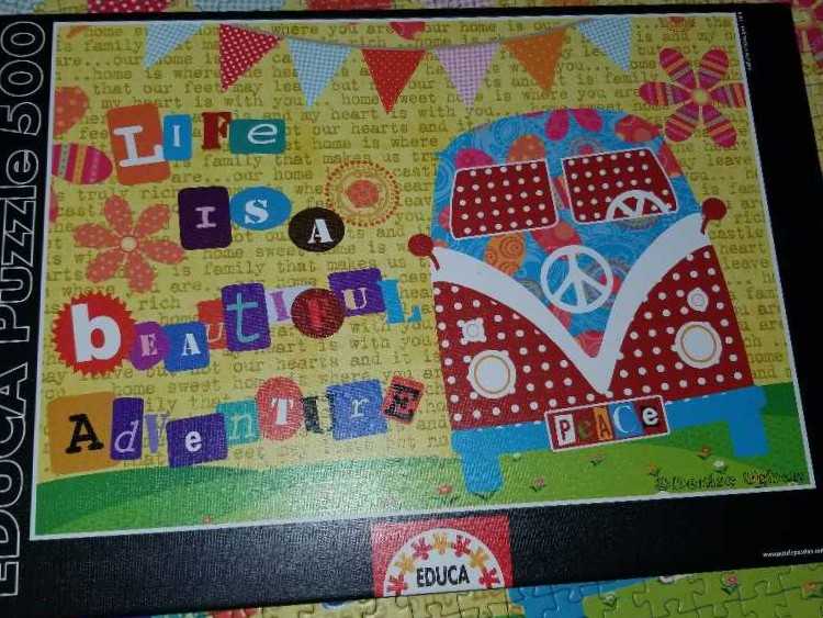 Life Is A Beautiful Adventure (SOLD) - Educa puzzle collectible [Barcode 8412668162785] - Main Image 3