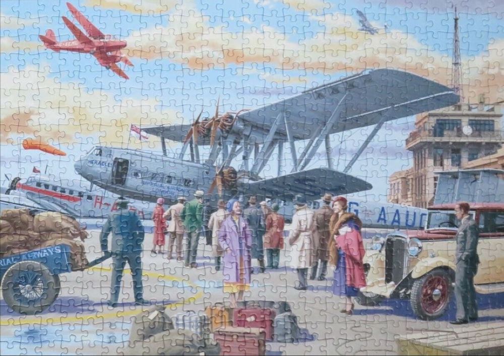 Croydon Airport - Falcon de luxe puzzle collectible [Barcode 8710126111536] - Main Image 3