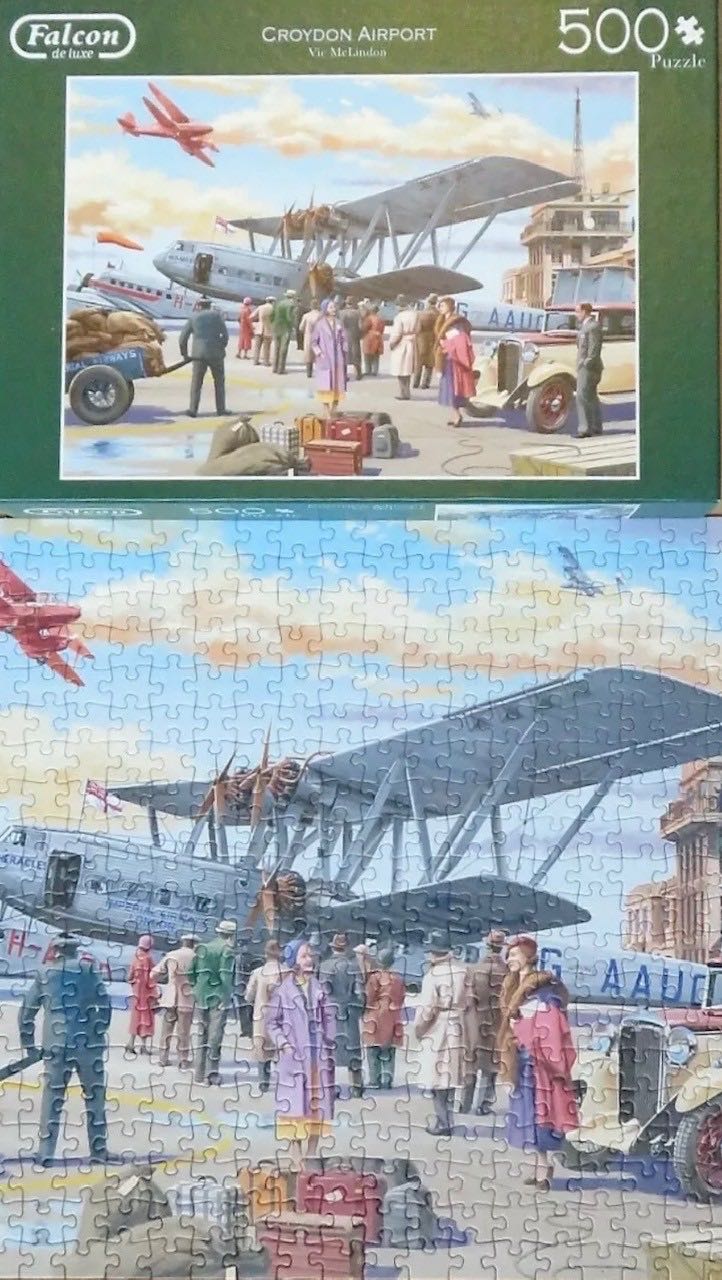 Croydon Airport - Falcon de luxe puzzle collectible [Barcode 8710126111536] - Main Image 4