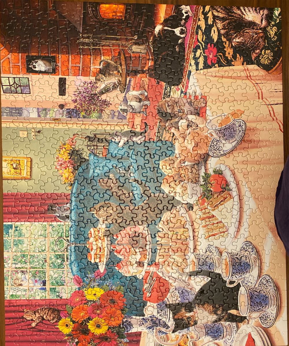 Teatime Terrors - Ceaco puzzle collectible [Barcode 021081231329] - Main Image 2