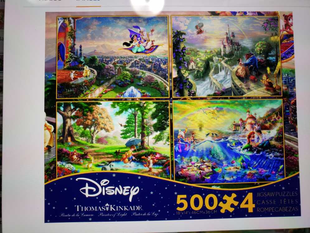 Little Mermaid Sits With Eric - Ceaco Disney puzzle collectible - Main Image 2