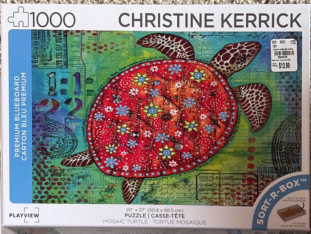 Mosaic Turtle - Playview puzzle collectible [Barcode 773392026681] - Main Image 1
