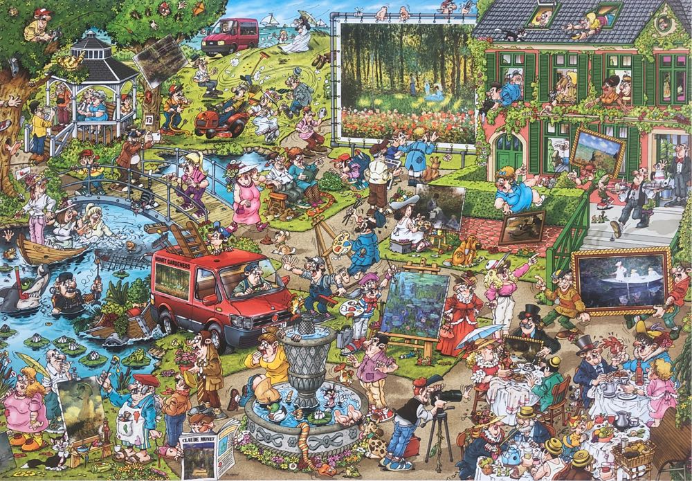 Gallery Edition Claude Monet - goliath puzzle collectible [Barcode 8720077229259] - Main Image 2