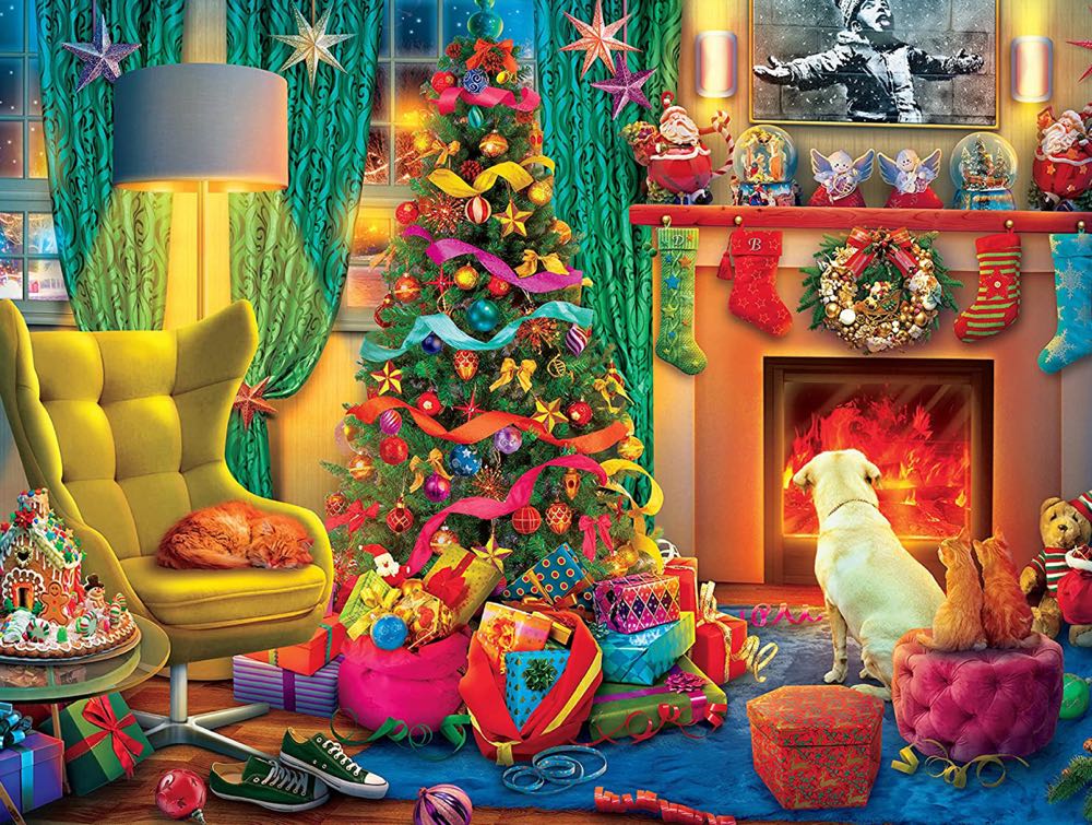 Cozy Christmas - Ceaco puzzle collectible - Main Image 2