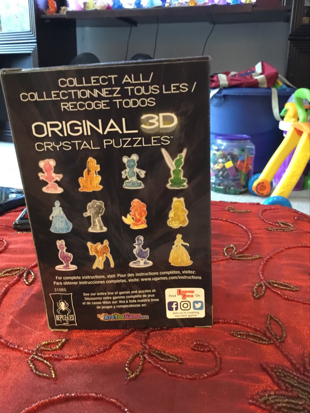 Buzz Light year 3D Crystal Puzzle - Bepuzzled puzzle collectible [Barcode 023332310654] - Main Image 2