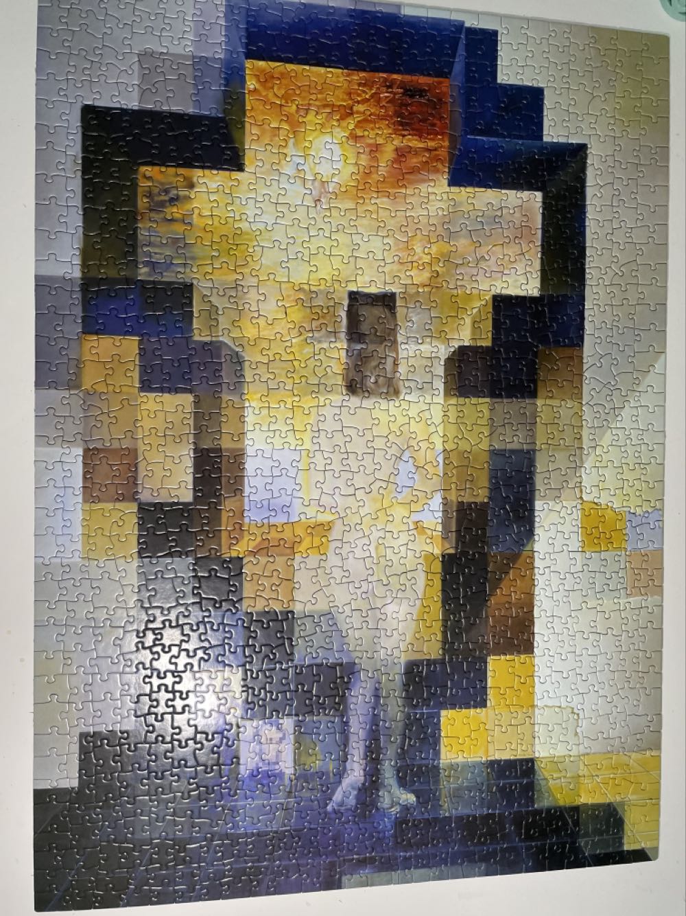 Salvador Dali. Gala Contemplating The Mediterranean Sea - Puzzles Plus, Inc 🇬🇧 puzzle collectible - Main Image 4