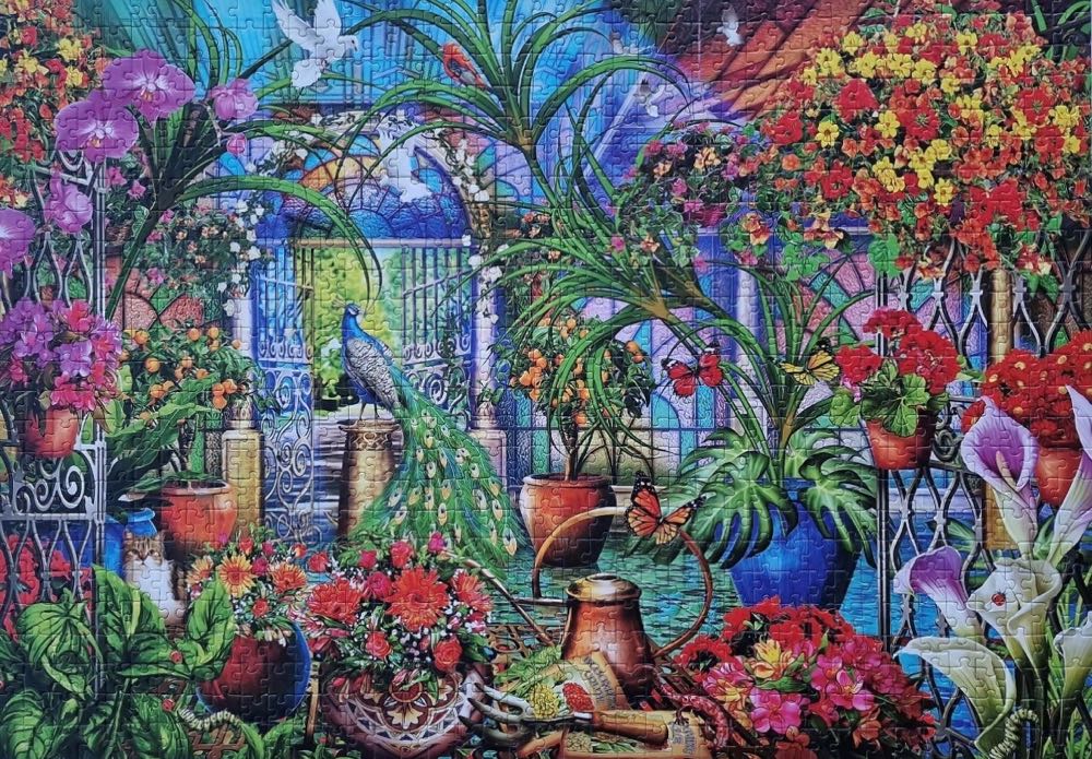 Tropical Green House BAC - Bluebird Puzzle puzzle collectible [Barcode 3663384702488] - Main Image 3