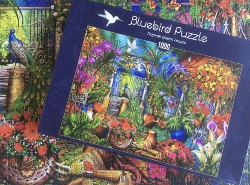 Tropical Green House BAC - Bluebird Puzzle puzzle collectible [Barcode 3663384702488] - Main Image 4