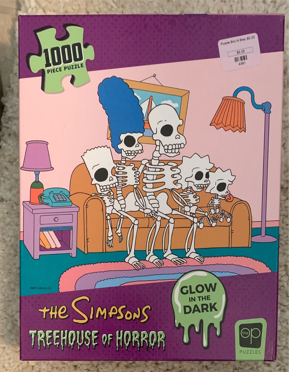 Simpsons Treehouse Of Horror - USAopoly puzzle collectible [Barcode 700304155788] - Main Image 2