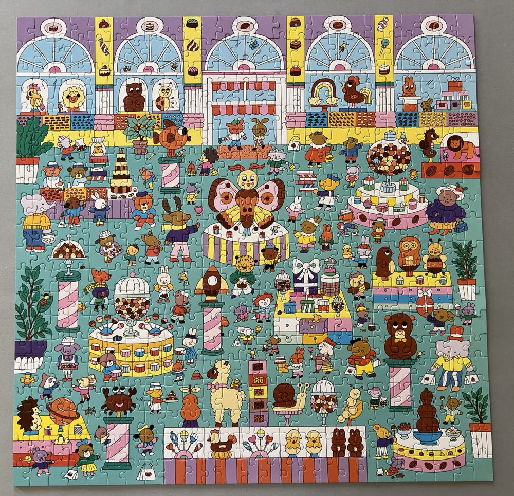 Chocolate Shop - Mudpuppy puzzle collectible [Barcode 9780735375239] - Main Image 2