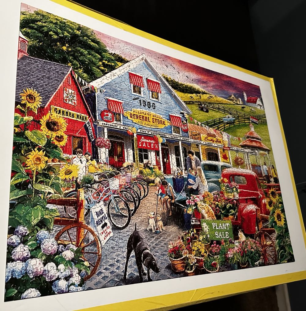 Pleasant Hills General Store - Master Pieces puzzle collectible [Barcode 705988722677] - Main Image 2