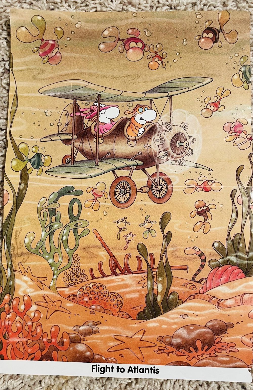 Flight To Atlantis - Heye Puzzle puzzle collectible [Barcode 4001689085919] - Main Image 2