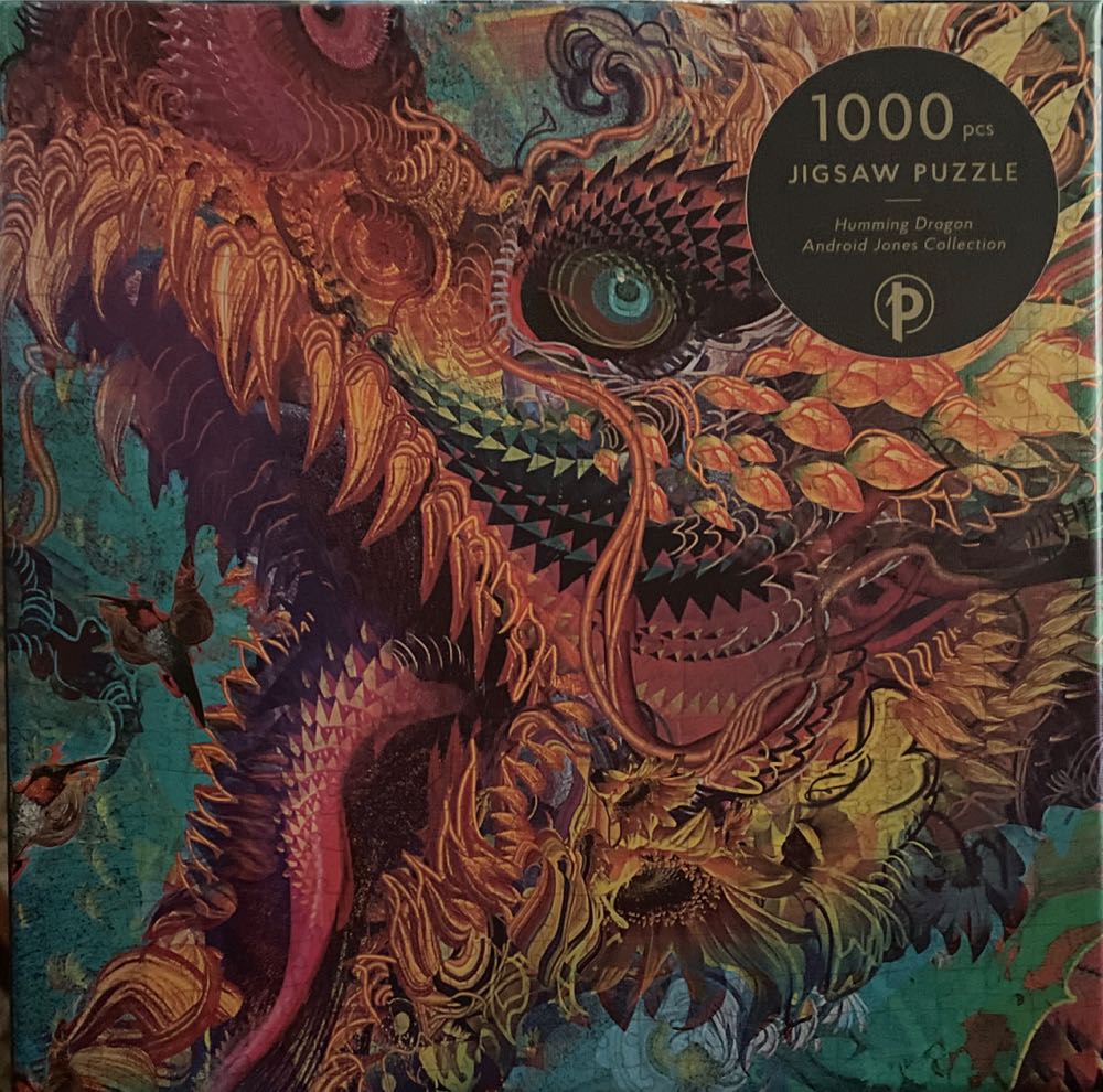 Humming Dragon - Paperblanks puzzle collectible [Barcode 9781439782392] - Main Image 2