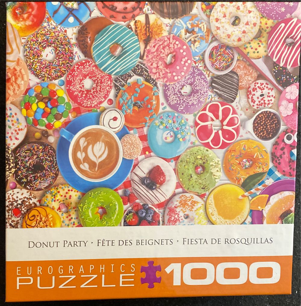 Donut Party - Eurographics puzzle collectible [Barcode 628136556026] - Main Image 2