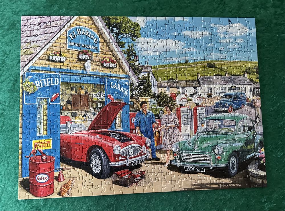 HDAW No. 5: The Mechanic - Ravensburger puzzle collectible [Barcode 4005556141999] - Main Image 2