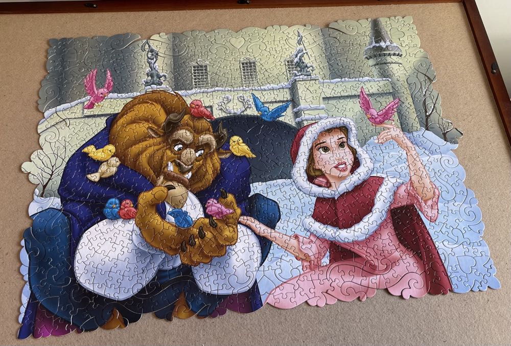 Disney Borders “When We Touched” - Mega Puzzles puzzle collectible [Barcode 072348315733] - Main Image 2