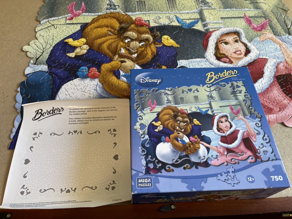 Disney Borders “When We Touched” - Mega Puzzles puzzle collectible [Barcode 072348315733] - Main Image 3