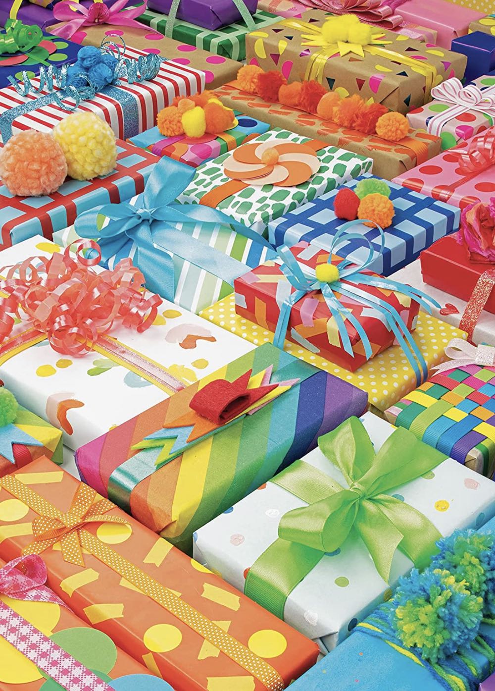 Talking Tables: Geometric Ombre Puzzle