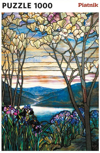 Magnolias and Irises - Piatnik puzzle collectible [Barcode 9001890552045] - Main Image 2