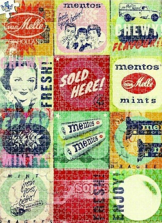 Mentos - YWOW Brands puzzle collectible [Barcode 810059703209] - Main Image 4