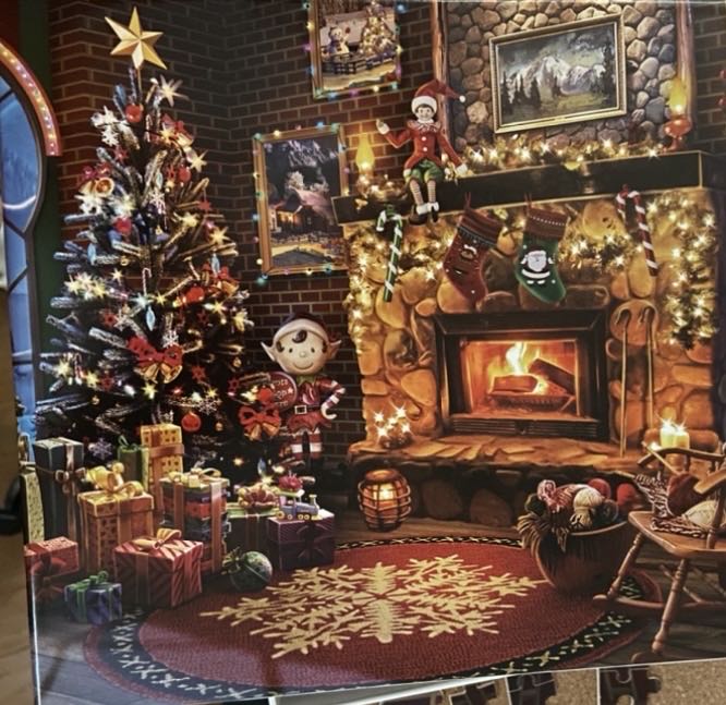 Fireside Snooze 500 Pc Jigsaw Puzzle By Sunsout Inc