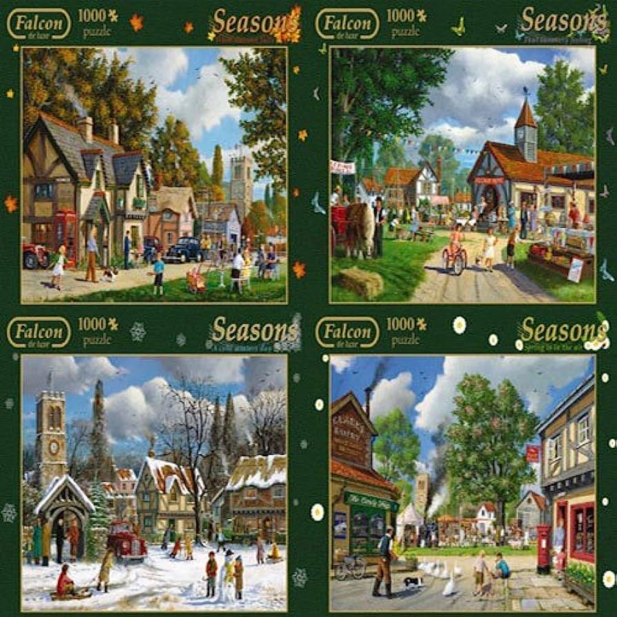 Seasons Spring Is In The Air Scannen - Falcon de luxe puzzle collectible - Main Image 4