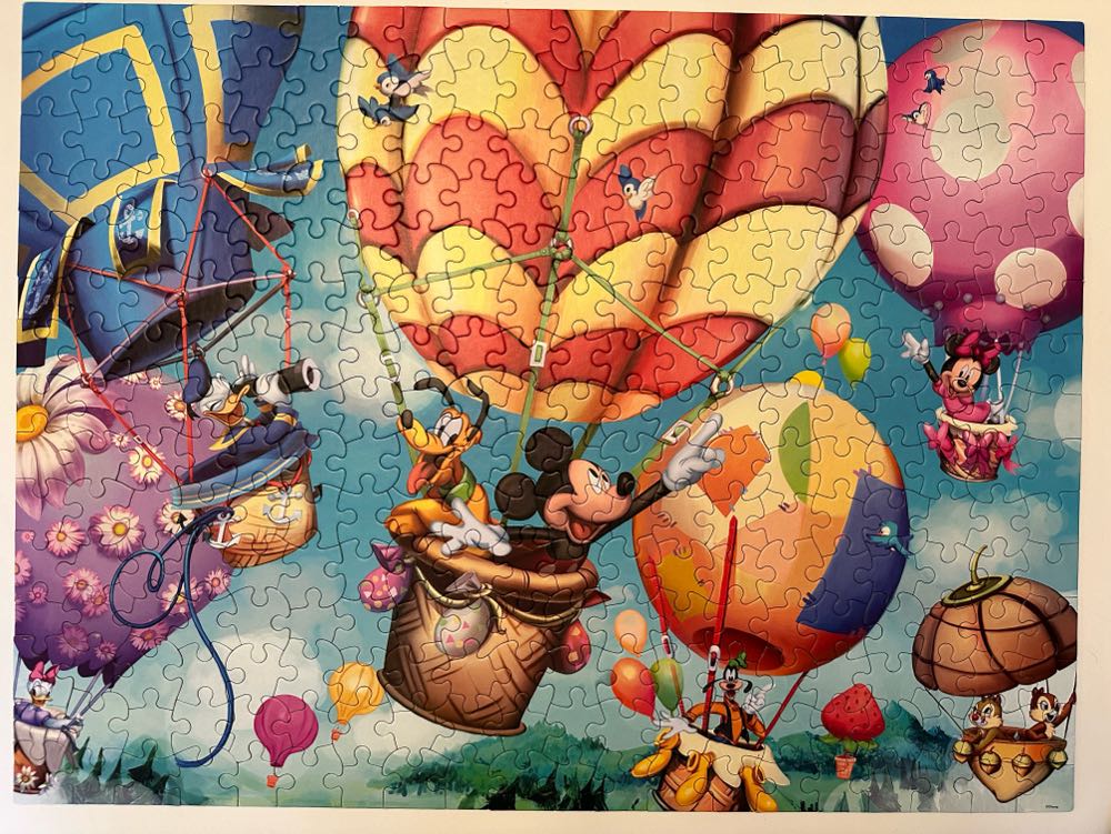 Disney - Mickey’s Air Balloon - Ceaco puzzle collectible [Barcode 021081223355] - Main Image 3