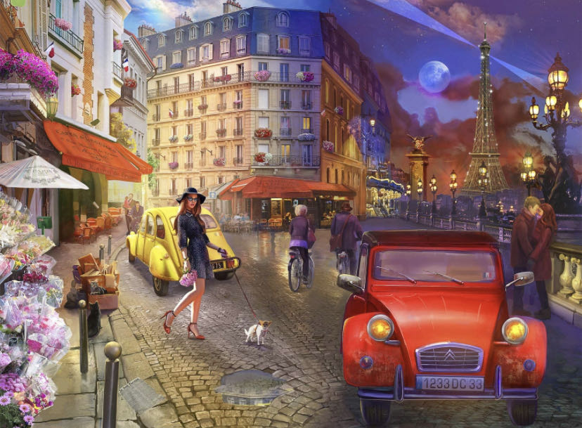 A Stroll In Paris - Buffalo puzzle collectible [Barcode 079346118526] - Main Image 2
