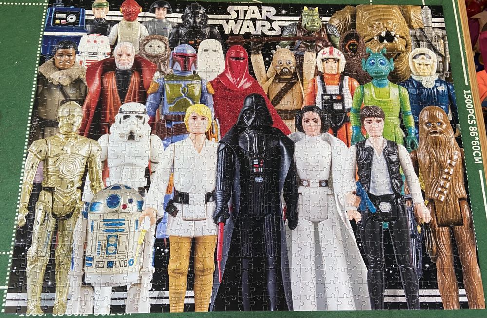 Star Wars Action Figures - Buffalo Games puzzle collectible [Barcode 079346118120] - Main Image 3