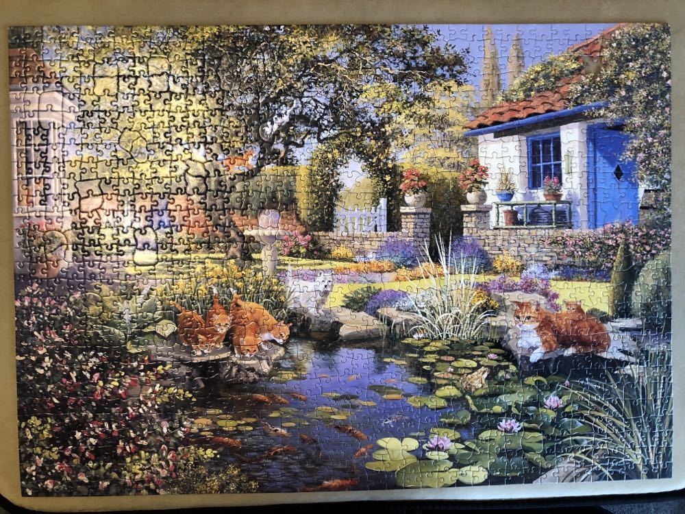 Garden Pond - HOP 🇬🇧 puzzle collectible [Barcode 5060002001479] - Main Image 2