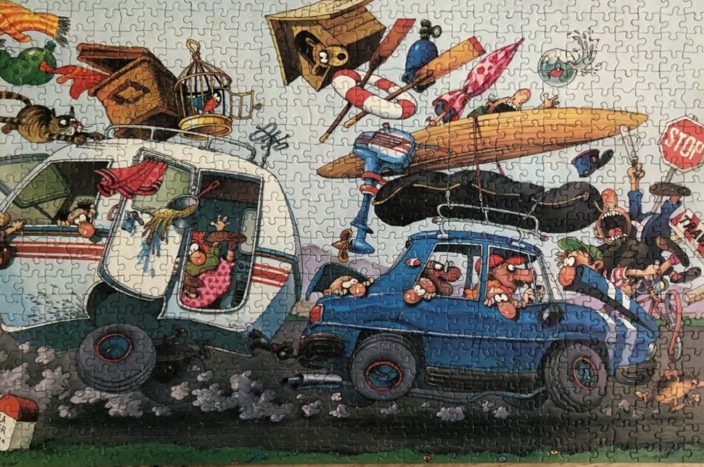 Off On Holiday! - Heye 🇩🇪 puzzle collectible [Barcode 4001689299880] - Main Image 3