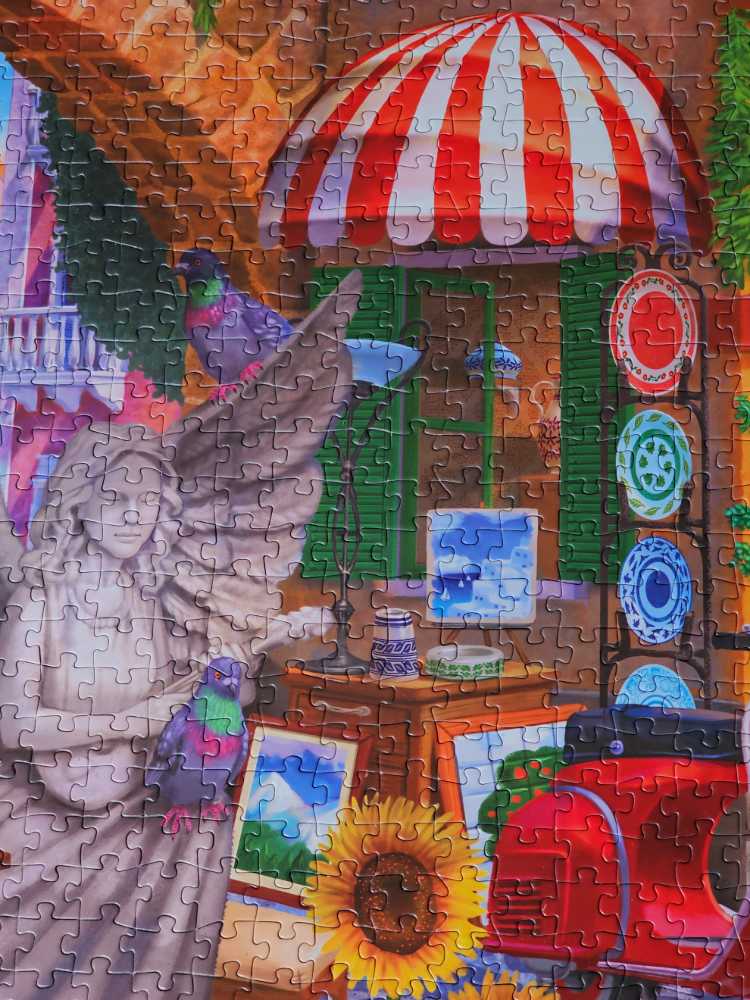 Little Italian Curiosity Shop By Sergio Botero - Kodak / Cra-Z-Art puzzle collectible [Barcode 4895145429139] - Main Image 3