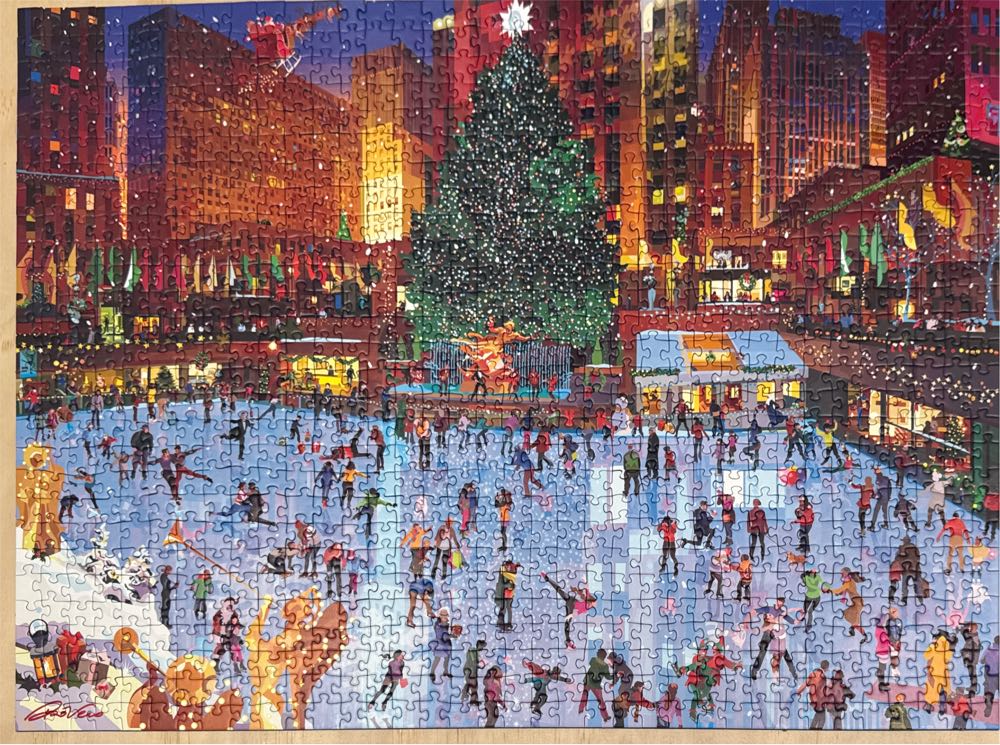 Rockefeller Center Joy - Ravensburger 🇩🇪 puzzle collectible [Barcode 4005556171323] - Main Image 3