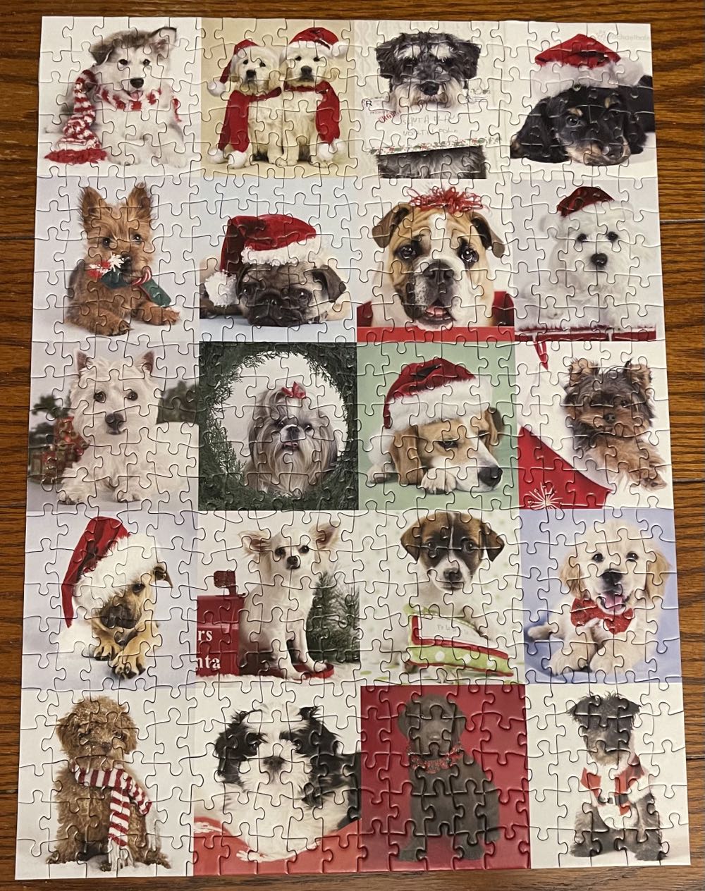 Holiday Puppies - Andrews + Blaine LTD puzzle collectible [Barcode 814938015575] - Main Image 2