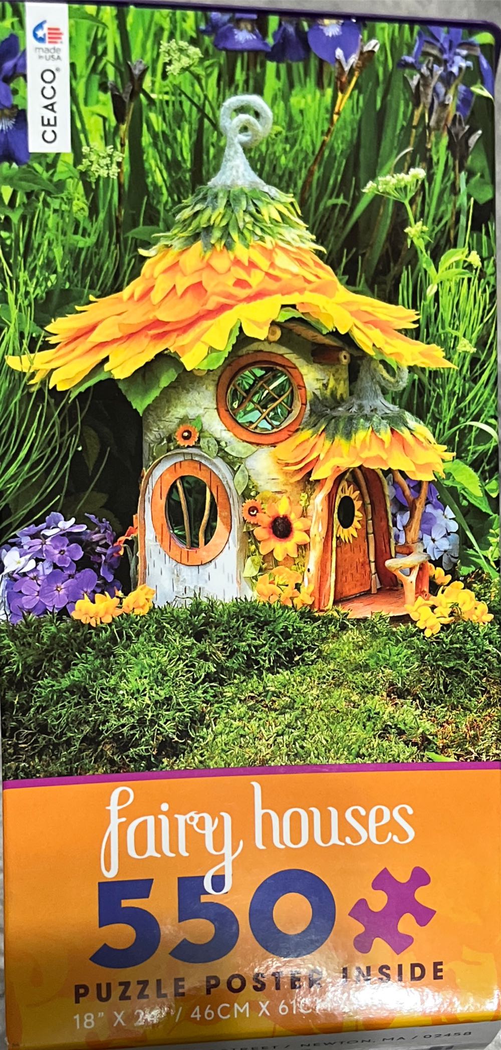 Fairy Houses - Ceaco puzzle collectible [Barcode 107929169907] - Main Image 1