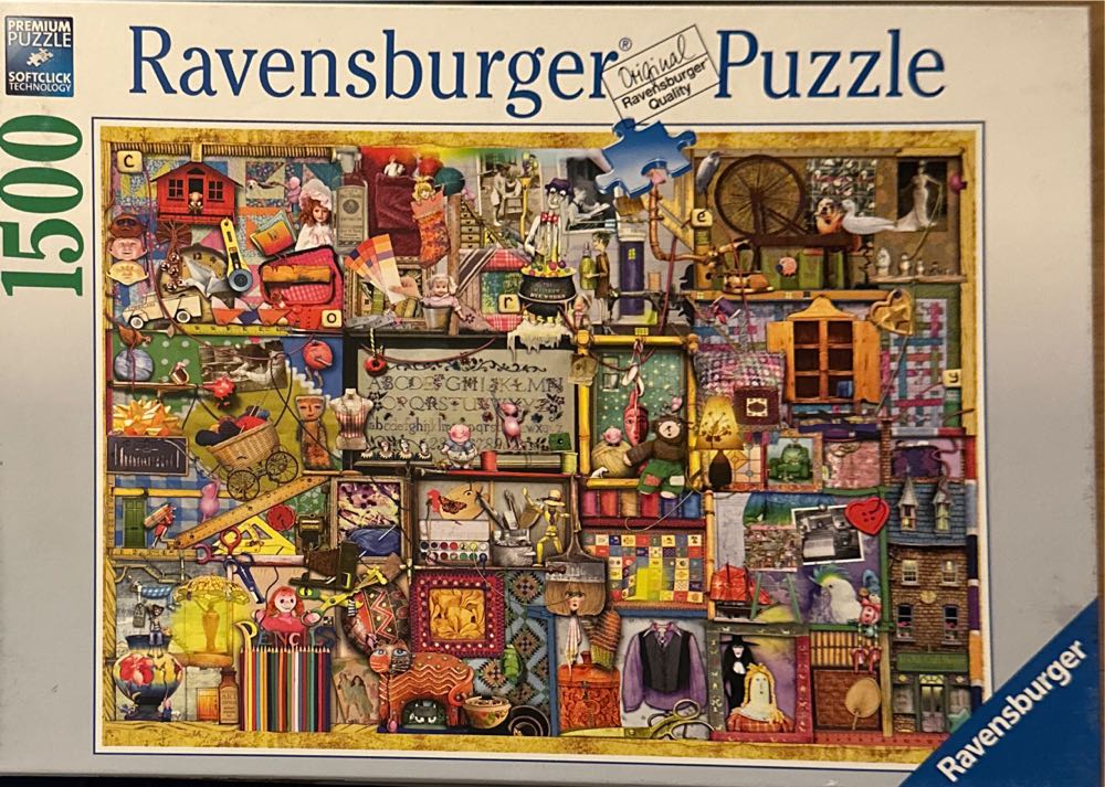 Vintage Rockwell Montage Sealed 700 Piece In Tin