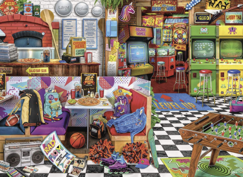 Pixels & Pizza - Buffalo puzzle collectible [Barcode 079346117550] - Main Image 2