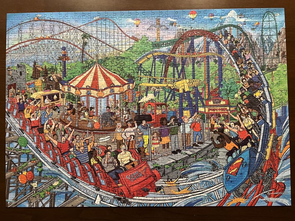 Antelope: Roller Coaster Thrills - Antelope puzzle collectible [Barcode 850030880345] - Main Image 2