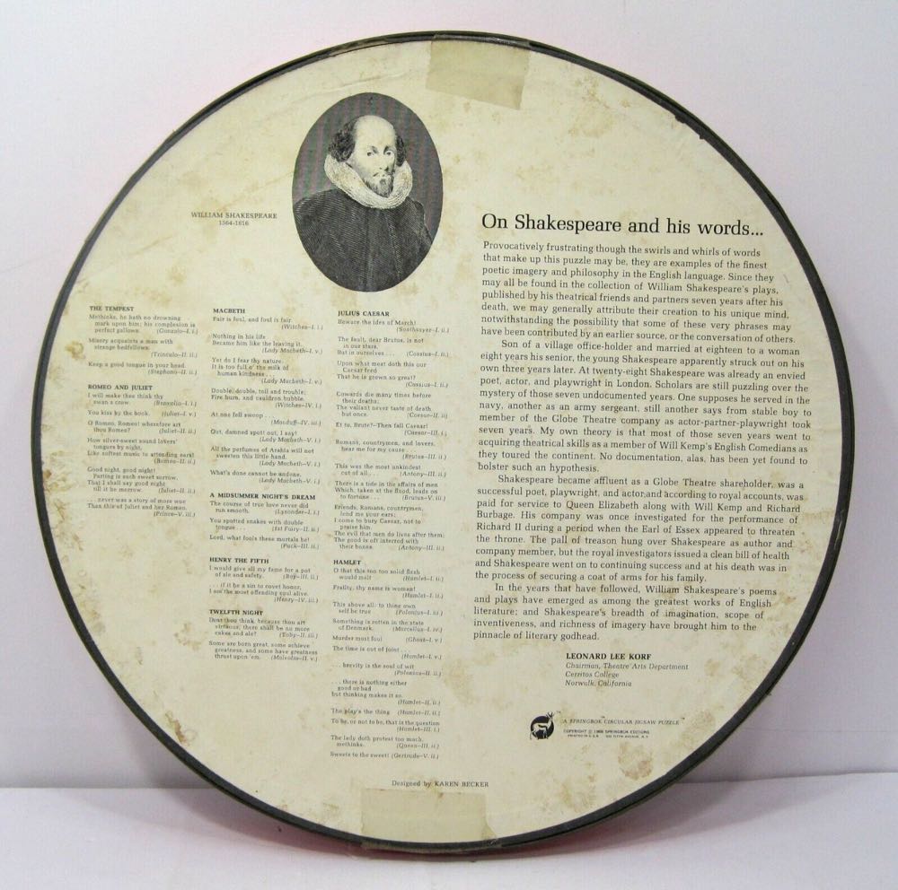 Words, Words, Words - Springbok puzzle collectible - Main Image 3