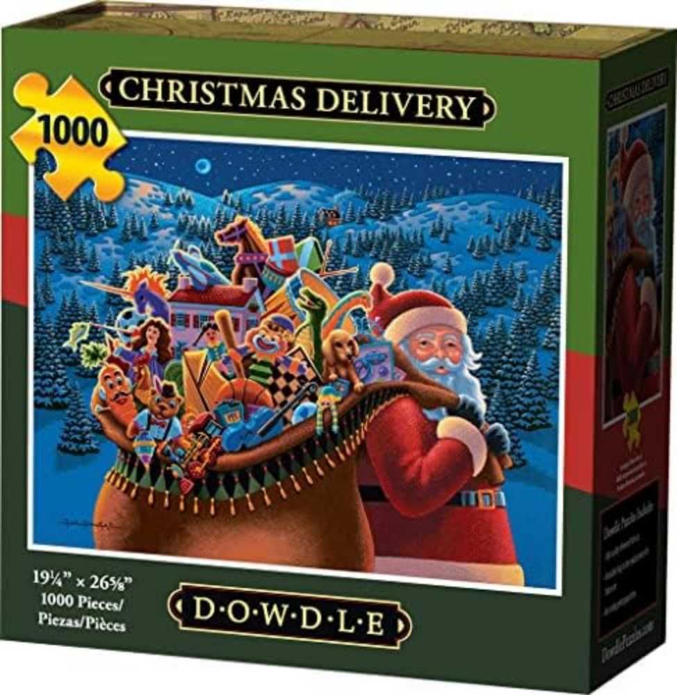 Christmas Delivery - Dowdle puzzle collectible [Barcode 671095101820] - Main Image 2