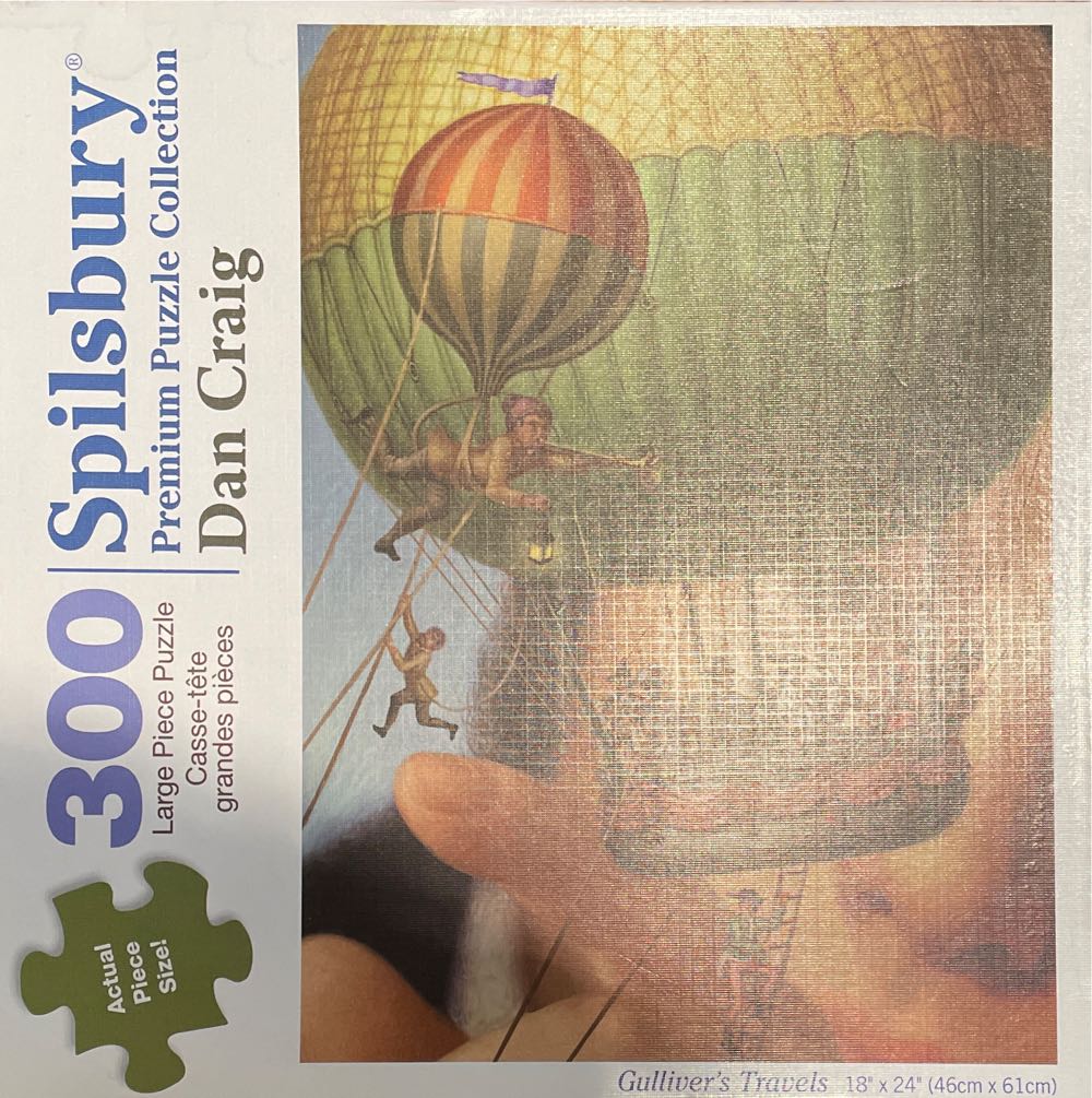 Gulliver’s Travels - Spilsbury puzzle collectible [Barcode 810061440383] - Main Image 2