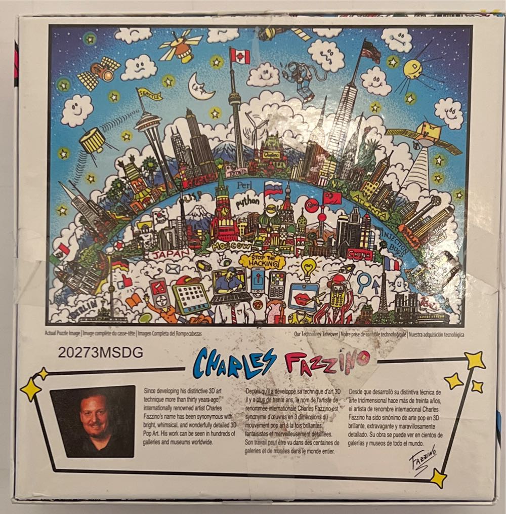 Our Technology Takeover - Art Gallery puzzle collectible [Barcode 686141103062] - Main Image 2