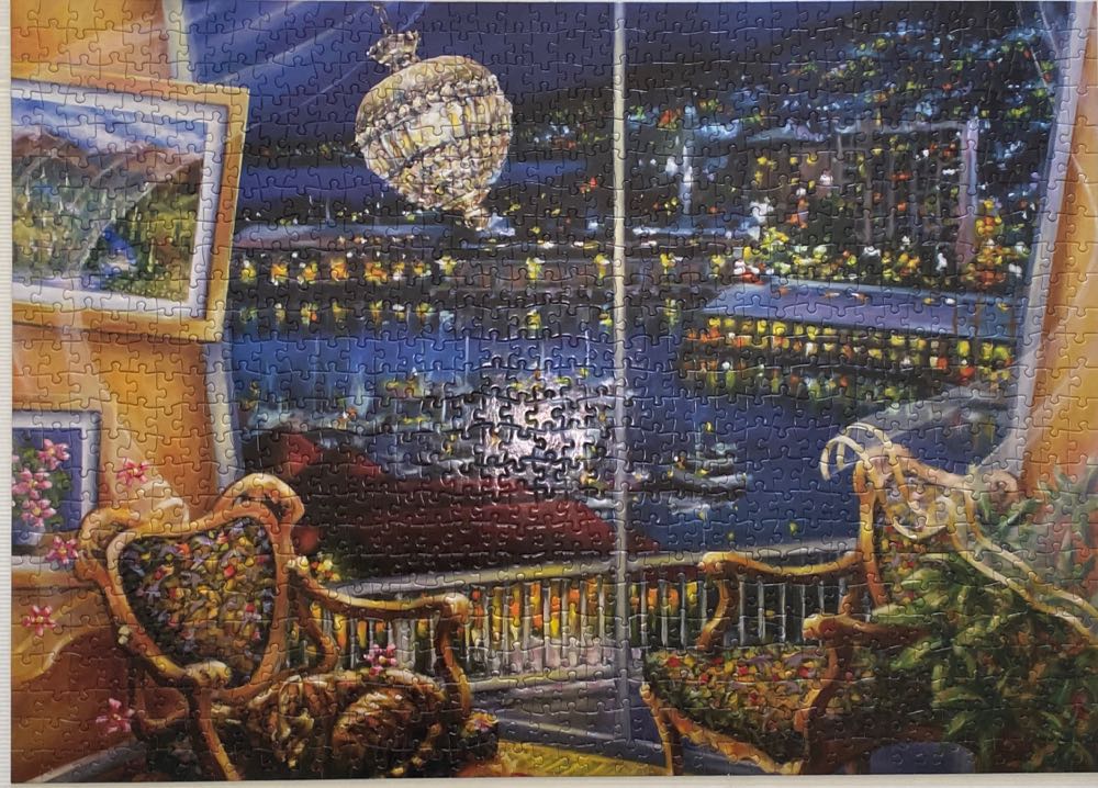 Night Breeze - Blue Opal puzzle collectible [Barcode 633793021091] - Main Image 2