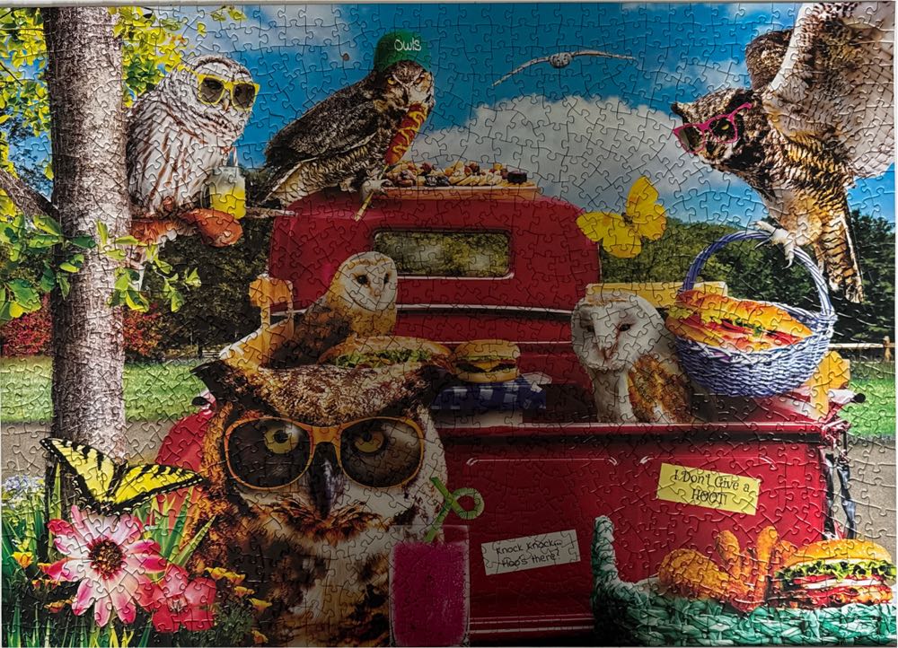 Wild & Whimsical Tailgate At The Park Casie - MasterPieces puzzle collectible [Barcode 705988722226] - Main Image 3