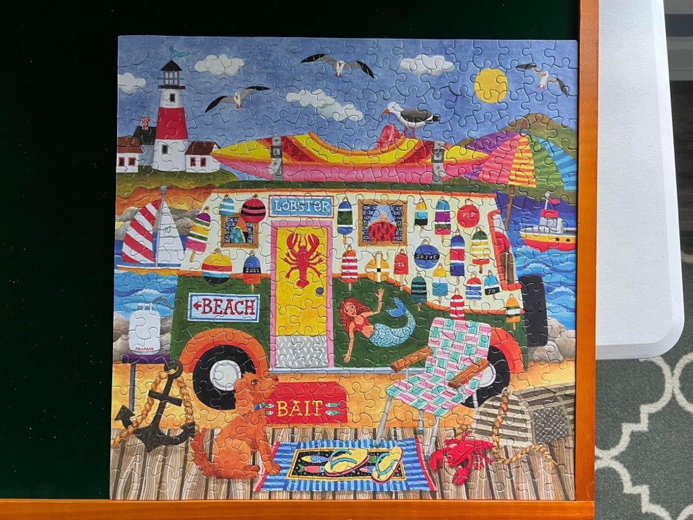 Down East-Happy Camper - Ceaco puzzle collectible - Main Image 2