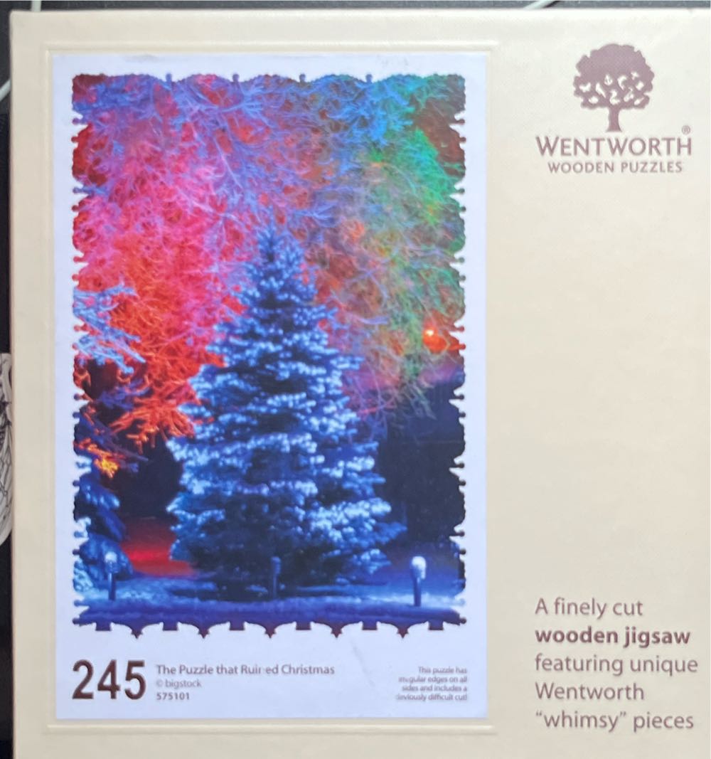 The Puzzle That Ruined Christmas (Sold) - Wentworth puzzle collectible [Barcode 6050265214111] - Main Image 2